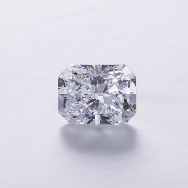 Radiant Cut 1.0ct E VVS CVD Lab ปลูกเพชรด้วย IGI