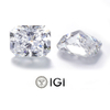 ใบรับรอง IGI Radiant Cut D VS HPHT CVD Lab Grown Diamond