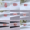 Fancy Shape สีชมพู VVS VS Loose Lab Grown Diamond สำหรับจิวเวลรี่